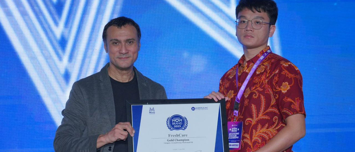 Gold Champion Indonesia WOW brand 2023
