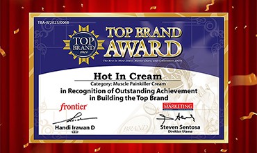 TOP BRAND AWARD 2023 HOTIN CREAM